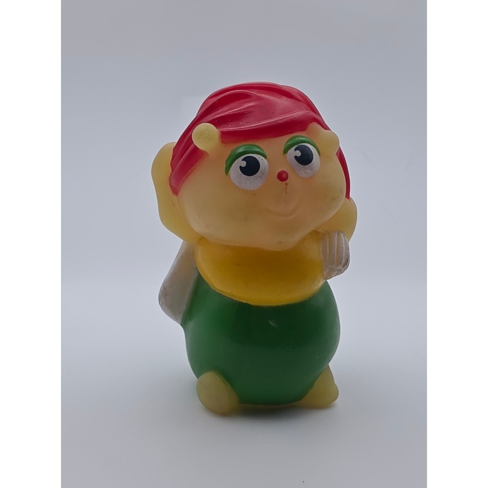 Hasbro Glo Friends Finger Puppet 2in Multicolor Fair 1986 Clutter Bug